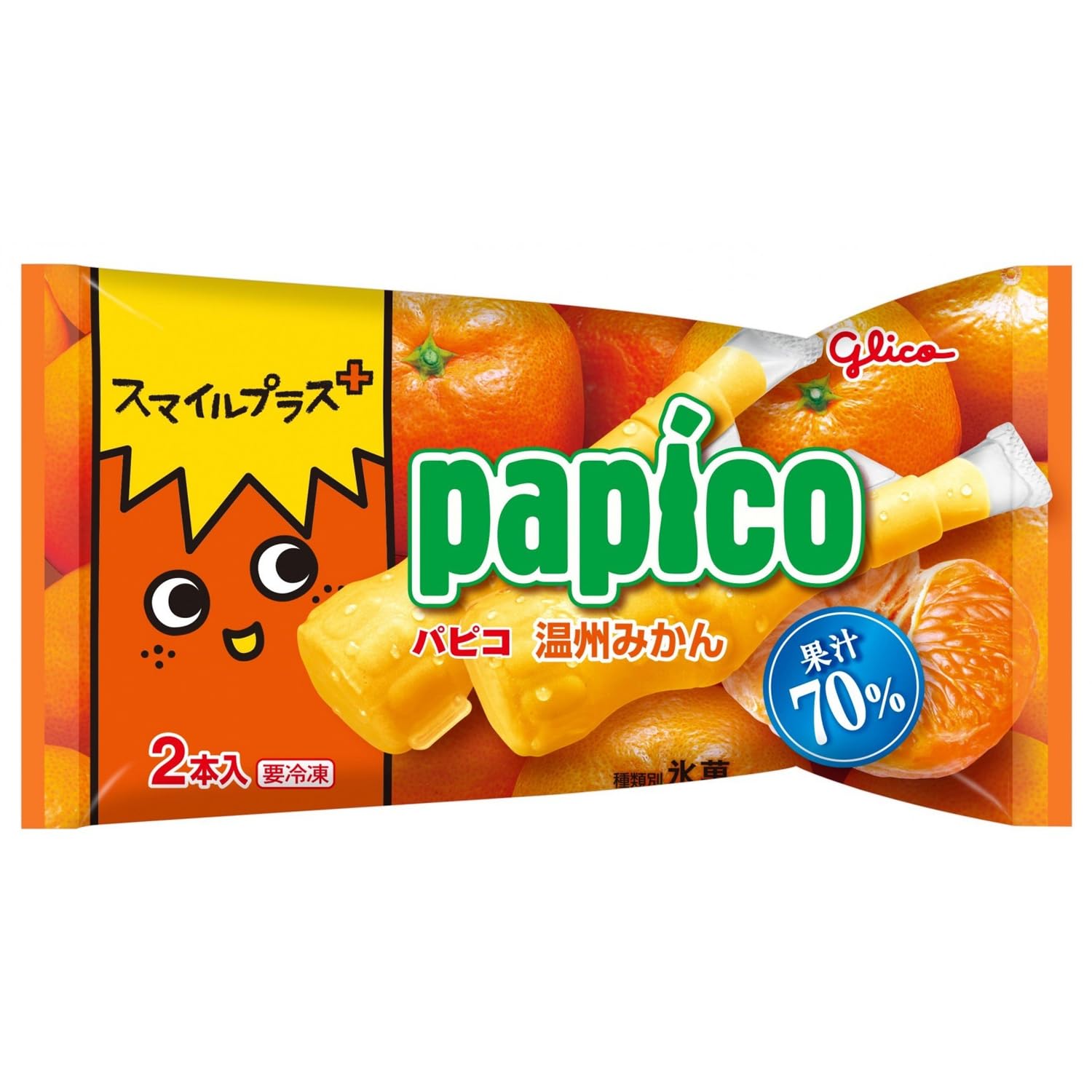 Amazon.co.jp: [冷凍] 江崎グリコ スマイルプラス＋ パピコ＜温州